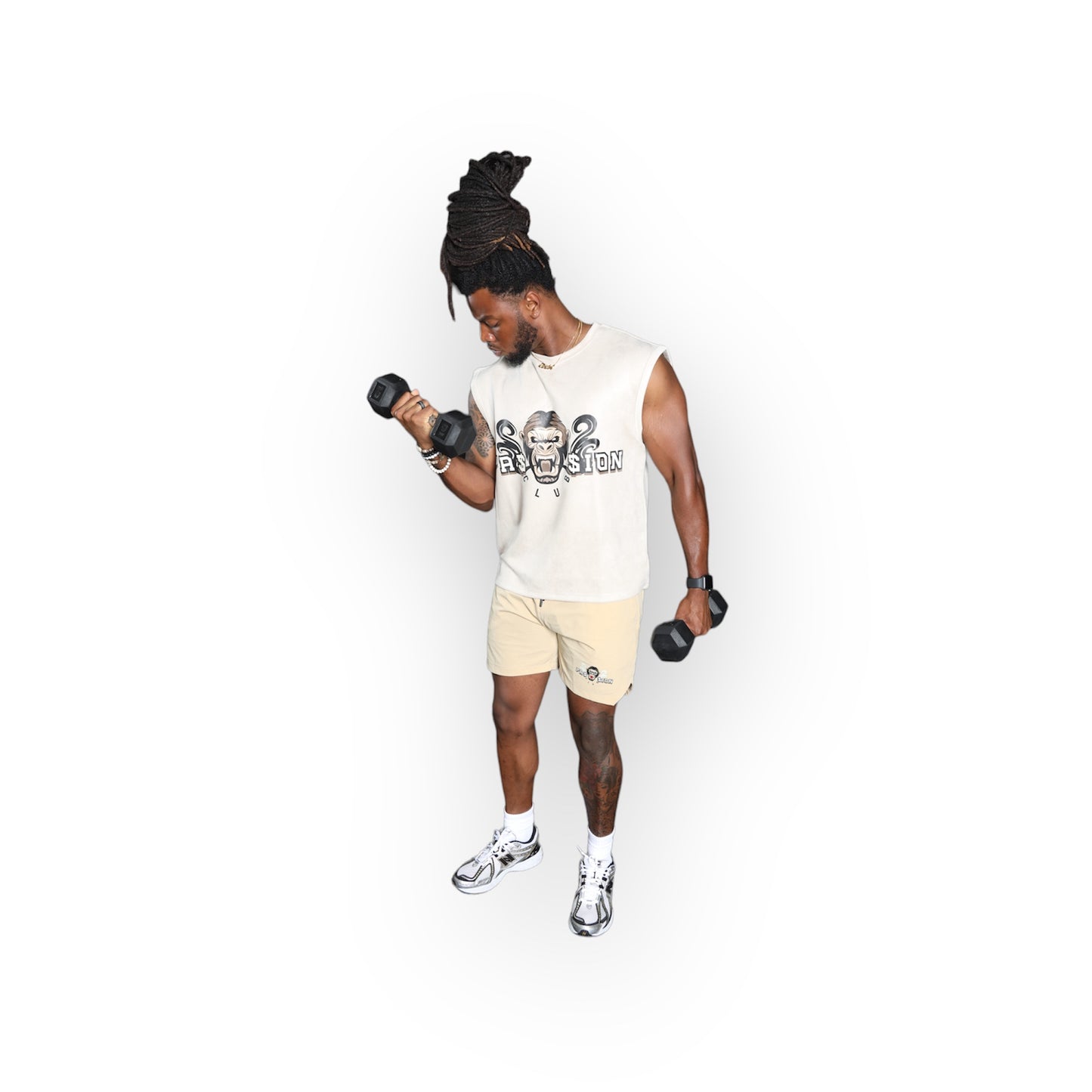 Man gym shorts