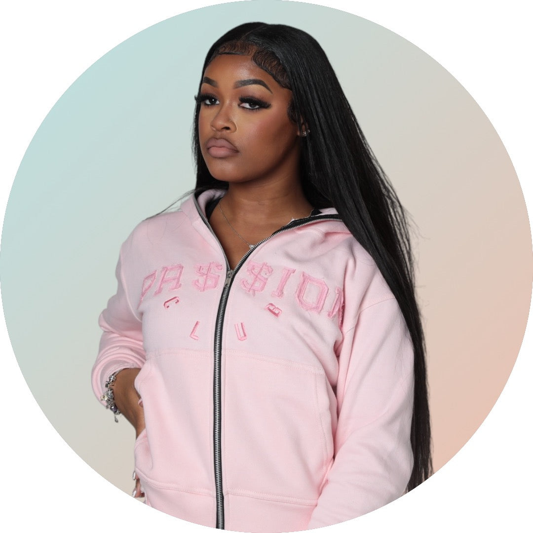 Women’s Zip up hoodie tracksuit set