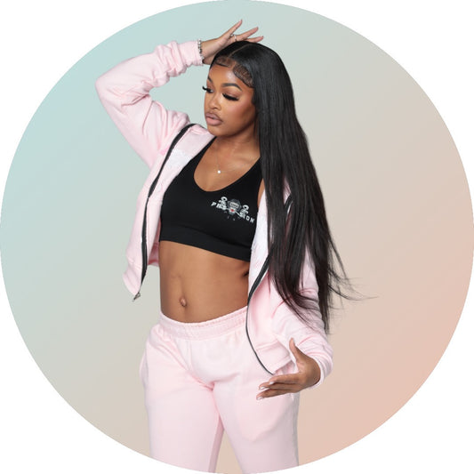 Women’s Zip up hoodie tracksuit set