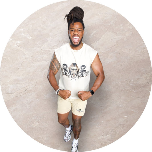 Heavyweight suede Sleeveless T-shirt